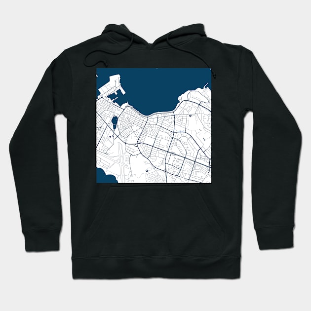 Kopie von Kopie von Kopie von Kopie von Kopie von Kopie von Kopie von Kopie von Kopie von Kopie von Kopie von Kopie von Kopie von Kopie von Kopie von Kopie von Kopie von Lisbon map city map poster - modern gift with city map in dark blue Hoodie by 44spaces